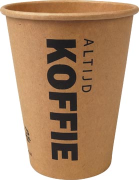 Gobelet en carton (altijd koffie), 300 mm, diamètre 90 mm, paquet de 50 pièces