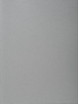 Exacompta chemise de classement rock's 80, ft 22 x 31 cm, paquet de 100, gris