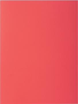 Exacompta chemise de classement rock's 80, ft 22 x 31 cm, paquet de 100, rouge