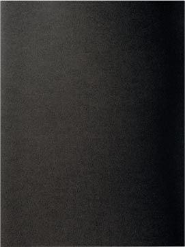 Exacompta chemise de classement rock's 80, ft 22 x 31 cm, paquet de 100 pièces, noir