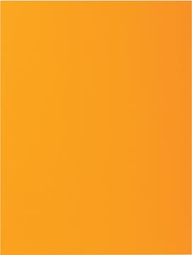 Exacompta chemise de classement rock's 80, ft 22 x 31 cm, paquet de 100, orange clair