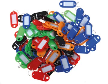 Pavo porte-clés couleurs assorties, paquet de 100 pièces