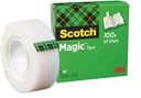 Scotch ruban adhésif magic tape, ft 19 mm x 33 m
