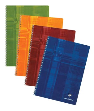 Clairefontaine cahier, ft a4, 100 pages, quadrillé 5 mm, avec marge