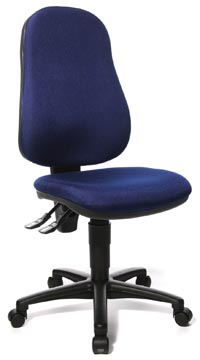 Topstar chaise de bureau point 60, bleu