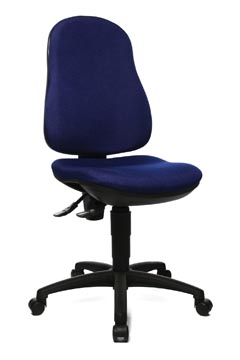 Topstar chaise de bureau point 70, bleu