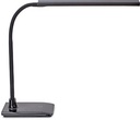 Maul luminaire de bureau led pirro, dimable, lumière blanche chaude, avec socle, noir