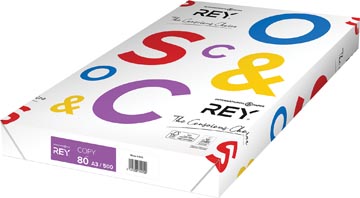 Rey copy papier d'impression ft a3, 80 g, paquet de 500 feuilles