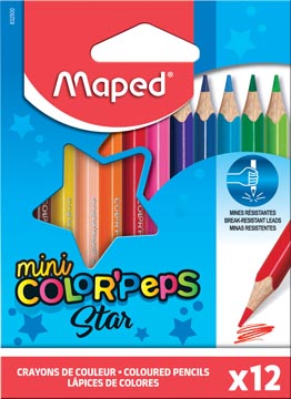 Maped crayon couleur triangulaire color'peps mini