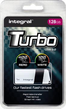 Integral turbo clé usb 3.0, 128 go