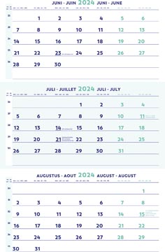 Brepols calendrier trimestriel, 2024