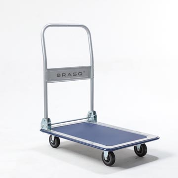 Chariot plate-forme pliable, supporte jusqu'à 150 kg