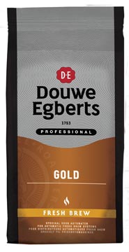 Douwe egberts café moulu pour distributeurs, gold fresh brew, paquet de 1 kg