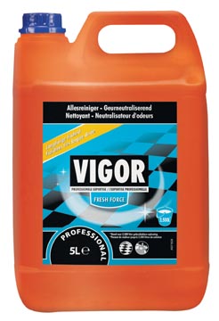 Vigor détergent universel fresh force, flacon de 5 litre