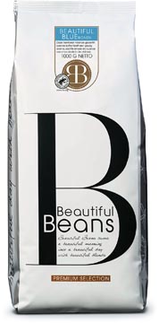 Beautiful beans café en grains blue boon, sac de 1 kg