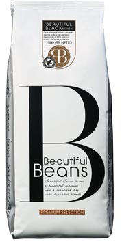 Beautiful beans café en grains black boon, sac de 1 kg