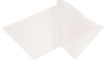 Pergamy pochette à plastifier ft a4, 250 microns (2 x 125 microns), paquet de 100 pièces, pré-perforé