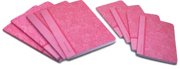Pergamy mandala cahier, ft a4, ligné, 48 pages, rose
