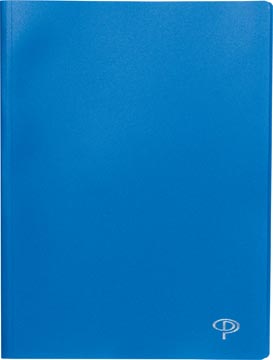 Pergamy protège-documents, pour ft a4, avec 10 pochettes transparents, bleu