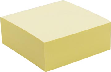 Pergamy jumbo notes, ft 76 x 76 mm, 320 feuilles, jaune