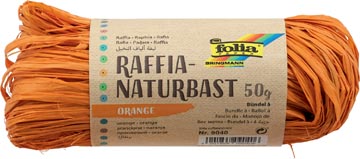 Folia raphia orange