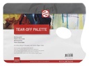 Talens palette détachable pour peinture, ft 22 x 30 cm, paquet de 36 feuilles