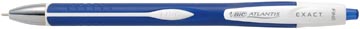 Bic stylo bille atlantis exact bleu