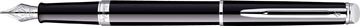 Waterman hémisphère stylo plume, pointe moyenne, black ct