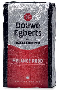 Douwe egberts café moulu, mélange rouge, paquet de 1 kg