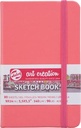 Talens art creation carnet de croquis, rouge corail, ft 9 x 14 cm