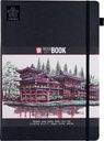Sakura carnet de croquis, 80 pages, 140 g/m², ft a4, papier blanc