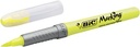 Bic surligneur highlighter flex jaune