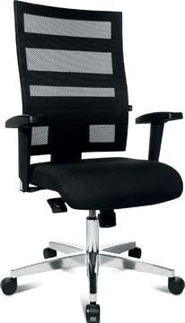 Topstar chaise de bureau x-pander, noir