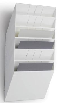 Durable flexiboxx 6 a4 landscape blanc