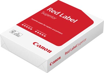 Canon red label superior papier d'impression, ft a4, 80 g, paquet de 500 feuilles