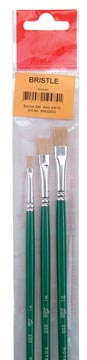 Talens set de pinceaux de peinture à l'huile et acrylique 220, set de 3 pinceaux