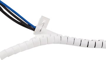 Fellowes câble zip, blanc