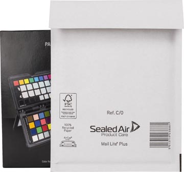 Mail lite plus enveloppes à bulles d'air, blanc, c/0, 150 x 210 mm, boîte de 100 pièces