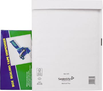 Mail lite plus enveloppes à bulles d'air, blanc, h/5, 270 x 360 mm, boîte de 50 pièces