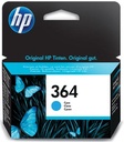 Hp cartouche d'encre 364, 300 pages, oem cb318ee, cyan