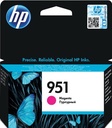 Hp cartouche d'encre 951, 700 pages, oem cn051ae, magenta