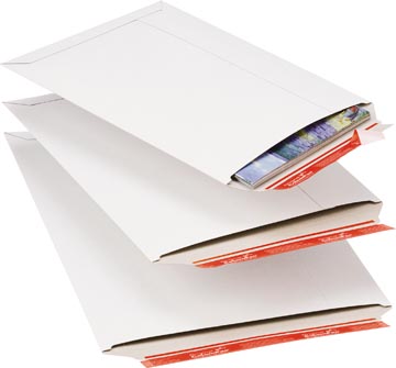 Colompac enveloppe d'expédition cp012, ft 17 x 24,5 x 3 cm, blanc