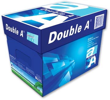 Double a premium papier d'impression, ft a4, 80 g, boîte de 2500 feuilles