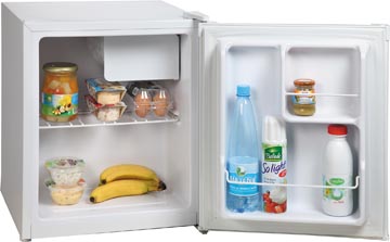 Domo mini réfrigérateur 41 litre, classe énergie e, ft 44 x 47,50 x 50,40 cm , blanc