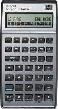 Hp calculatrice financière 17bii+