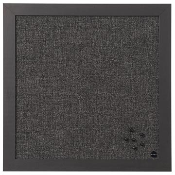 Bisilque tableau d'affichage black shadow gris foncé