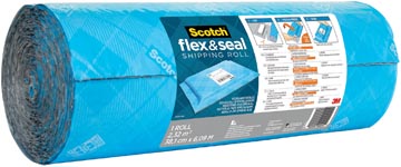 Scotch rouleau d'emballage flex & seal, ft 38 cm x 6 m