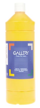 Gallery gouache, flacon de 1.000 ml, jaune foncé
