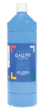 Gallery gouache, flacon de 1.000 ml, bleu