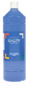 Gallery gouache, flacon de 1.000 ml, bleu foncé
